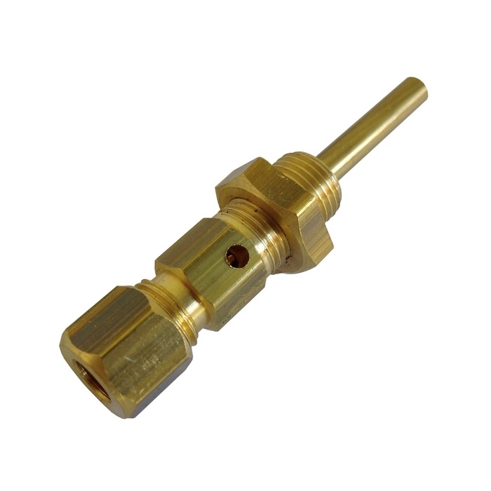 Válvula De Alívio Centrifuga 7/16" UNF 24 f. x Tubo 1/4" - Código Chiaperini 1296