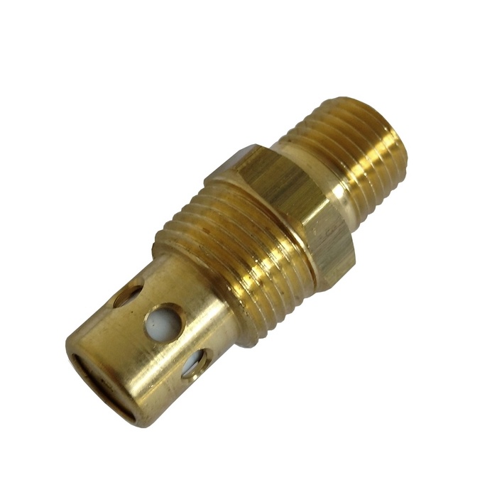Válvula De Retenção 3/8" NPT x 1/4" NPT - 1A, Com Pistão De Teflon Utilizada Em Compressor A Pistão.