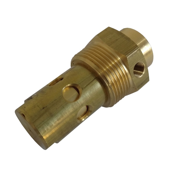 Válvula De Retenção 1.1/4" BSPT x 3/4" BSP - W800/W900, Com Pistão De Latão E Vedação Em Viton Para Compressor A Pistão.