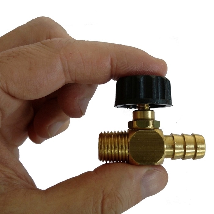 Registro agulha espiga 3/8