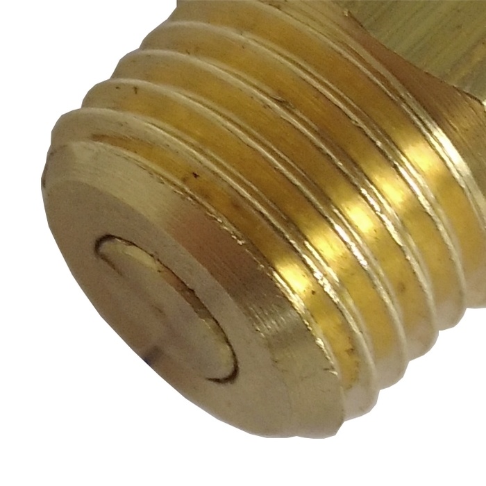 Purgador recartilhado rosca 1/4