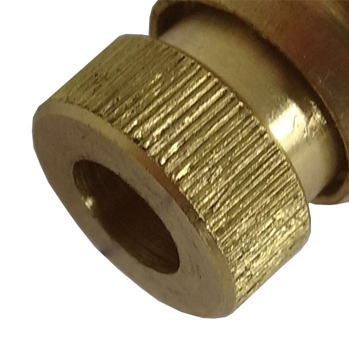 Purgador recartilhado rosca 3/8