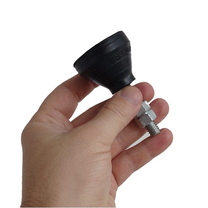 Sapata de borracha 3/8