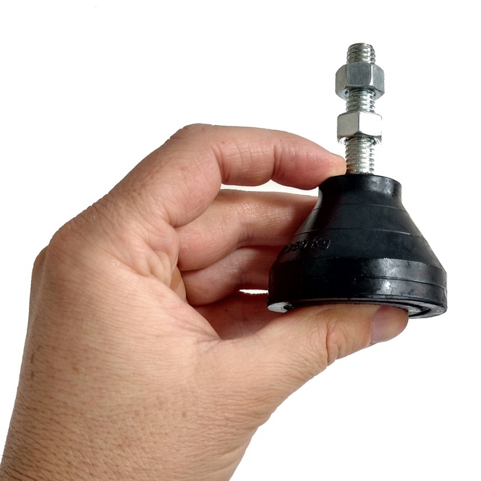 Sapata de borracha 3/8