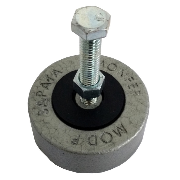 Sapata De Ferro 1/2" Para 5000 kg Com Ø 115 mm 