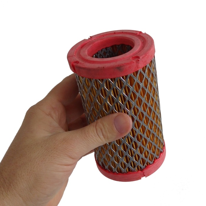 Elemento filtrante Ø 75 mm x Ø 42 mm x altura 125 mm - W700