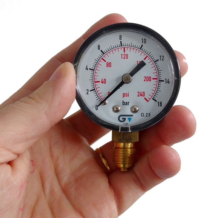 Registro ou válvula de esfera rosca 1/4