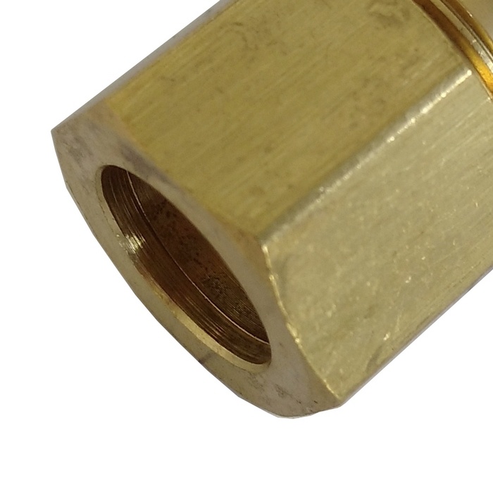 União reta tubo 3/8