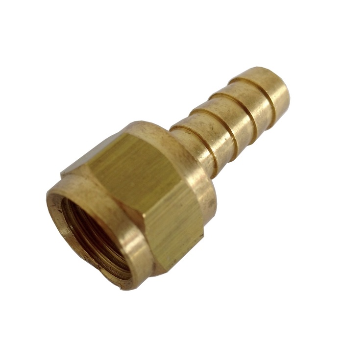 Espigão Giratório P/ Tubo 3/8" x Rosca 1/4" BSPT