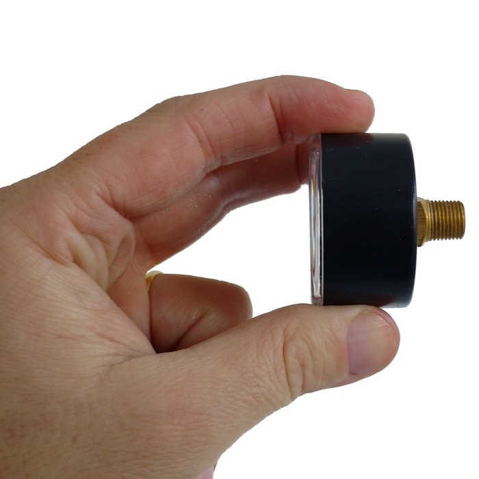 Manômetro horizontal 150 psi /10 bar com rosca 1/8