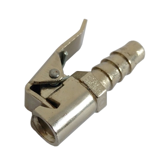 Bico Com Presilha Para Encher Pneu Mangueira 5/16"