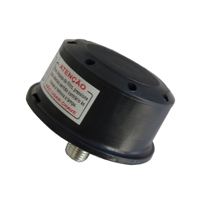 Filtro Para Compressor Rosca 1/4" NPT, Ø 67 mm Com Elemento