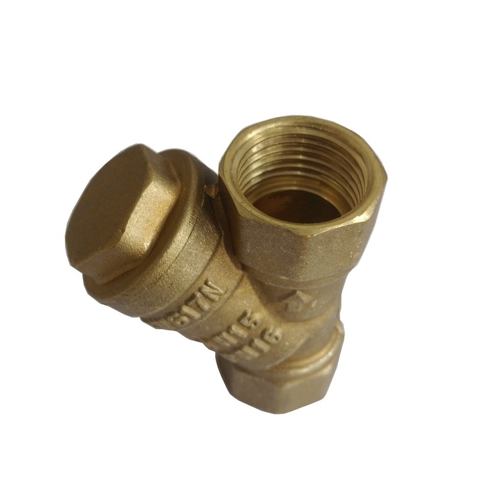 Filtro tipo Y em latão rosca 3/4