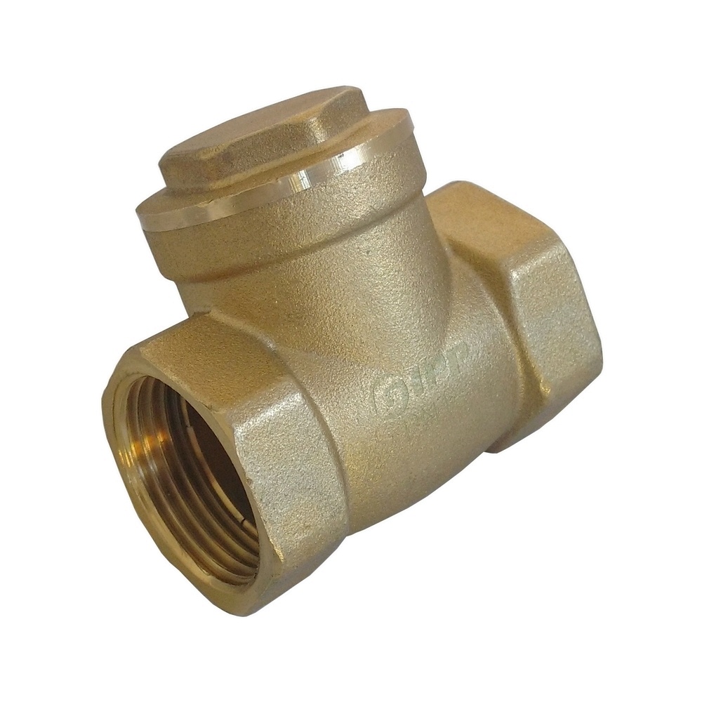 Válvula De Retenção Portinhola 1/2" BSP Em Latão