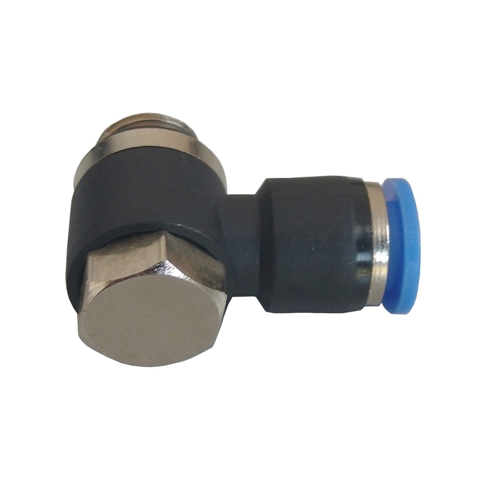 Cotovelo Banjo 08 x 1/8 BSP - PH08G01 (Conexão Pneumática Instantânea)