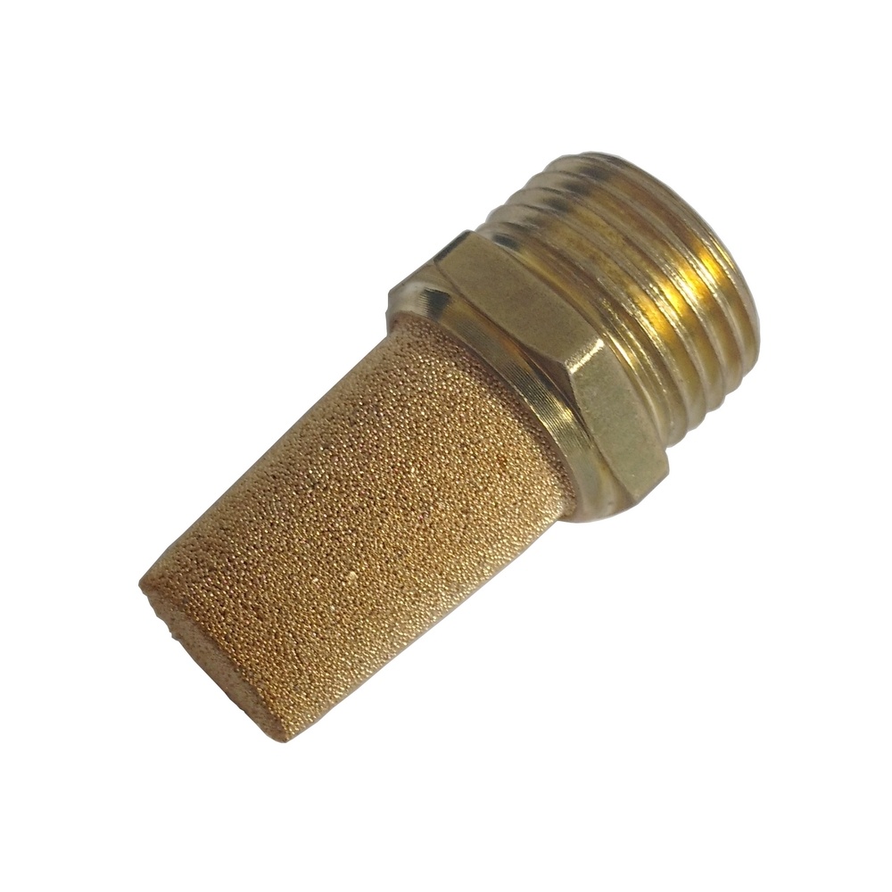 Silencioso Pneumático Cônico Rosca 3/8" BSP Em Bronze (BSL)