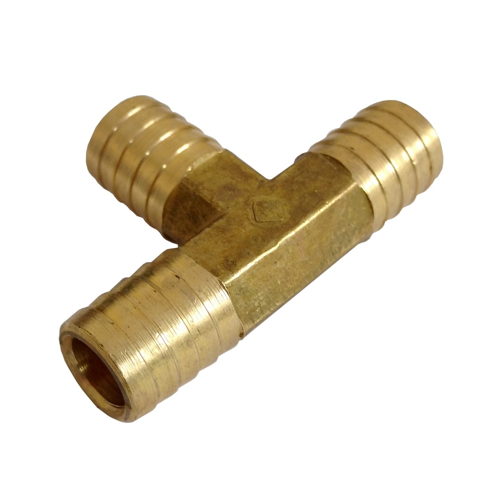 Ementa Tee 1/2" em latão