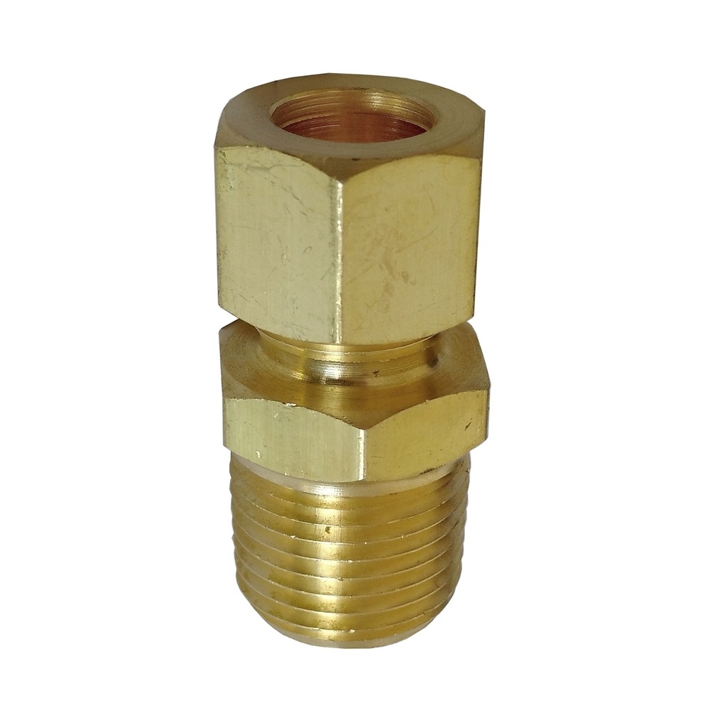 União reta tubo 3/16