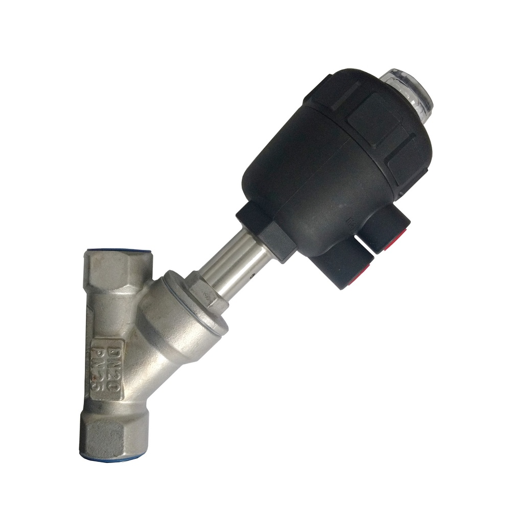 Válvula Angular Inox Rosca 1" BSP Linha ZF-B