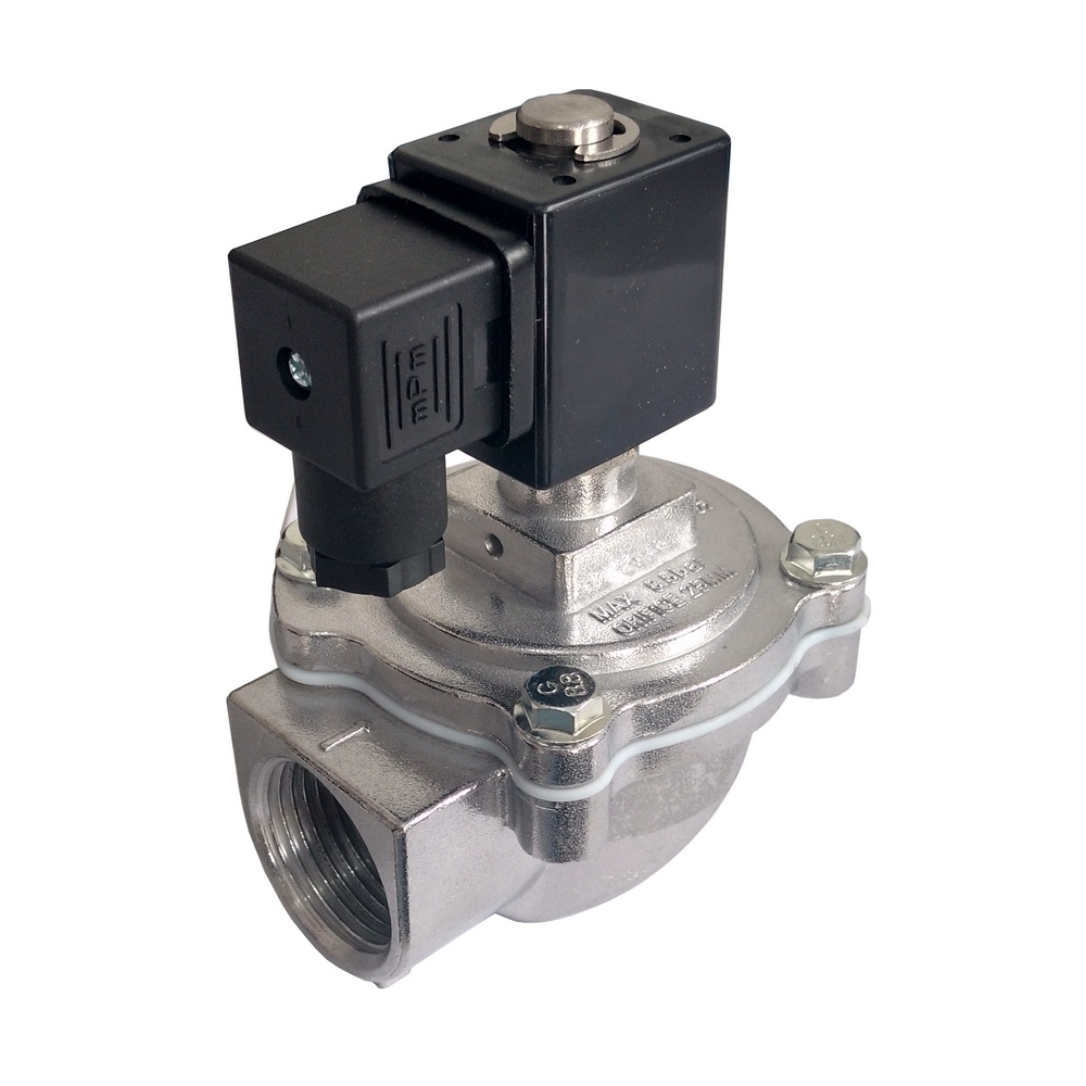 Válvula Diafragma Filtro de Manga 1" 2/2 24 VCC