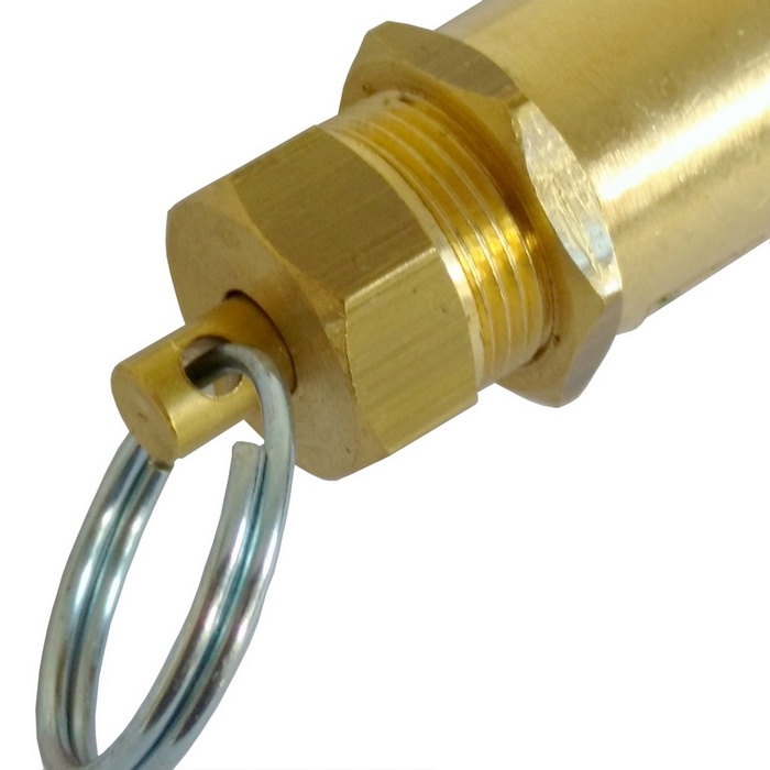 Válvula de segurança ou alívio 200 psi/libras (13,8 bar), rosca 1/4