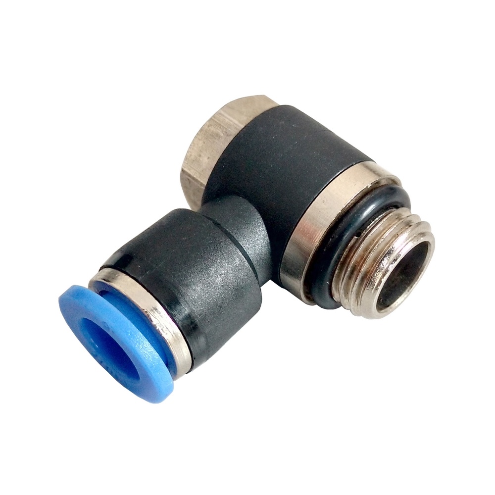 Cotovelo Banjo 10 mm x 1/4" BSP - PH (Conexão Pneumática Instantânea)