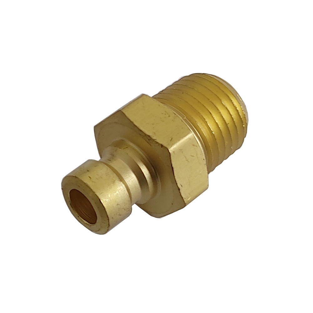 Conector 1/4" NPT Em Latão p/ Engate Rápido ERD10