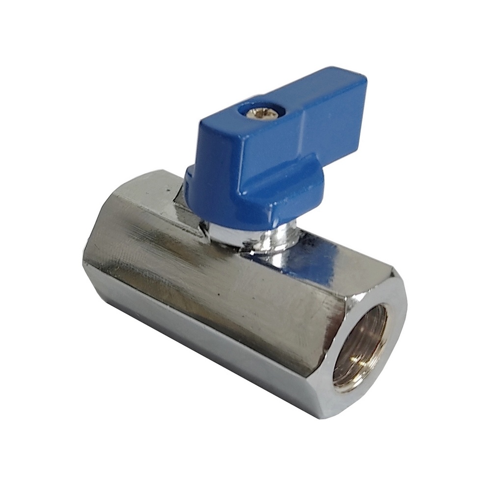 Válvula De Esfera Mini Fêmea 3/8
