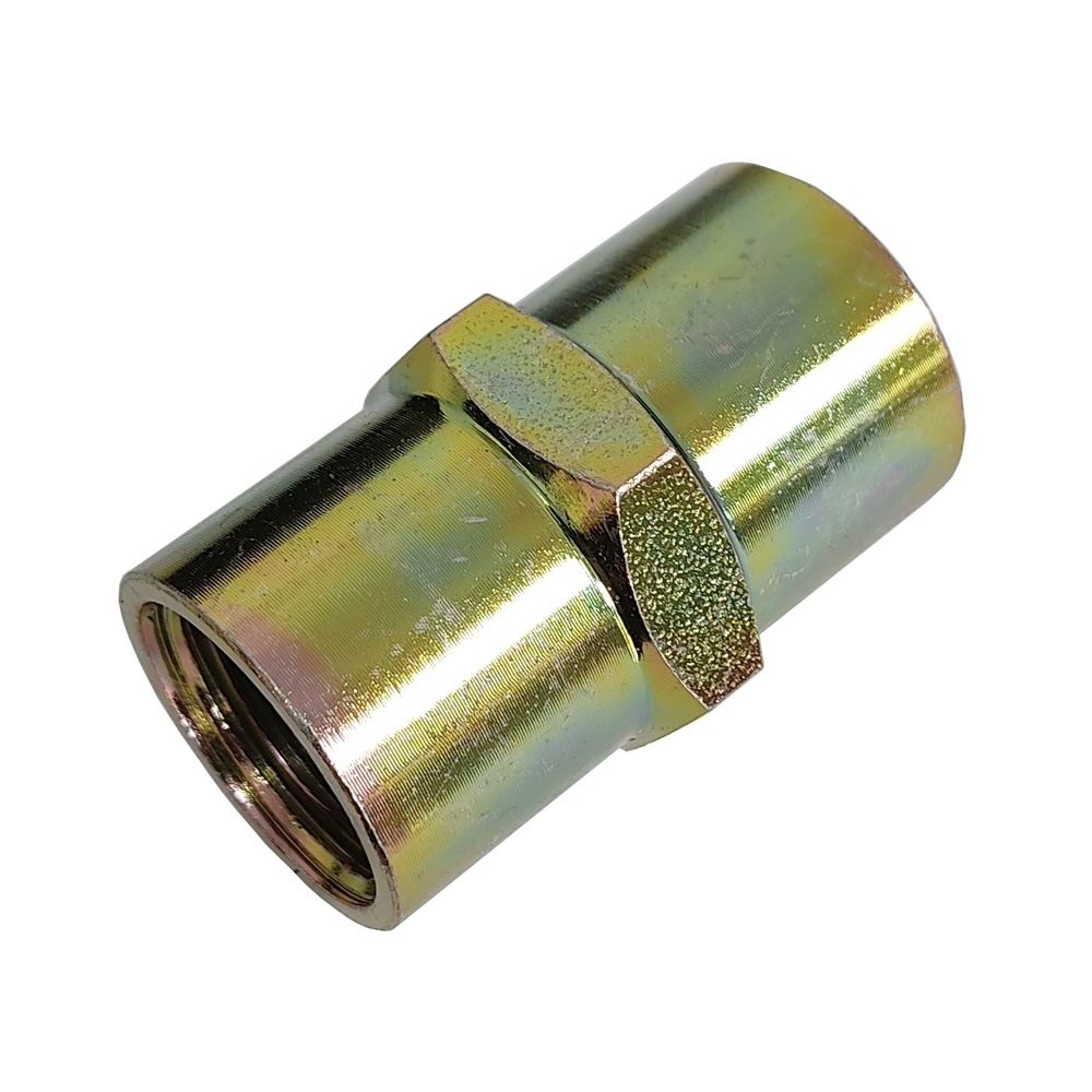 Luva 1/2" BSP Em Aço Zincado