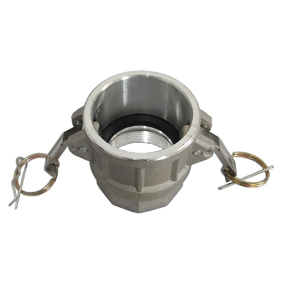 Engate Rápido ER-D Camlock Acoplador Rosca Fêmea 1.1/2" BSP - PN10 / 150 LBS - Alumínio