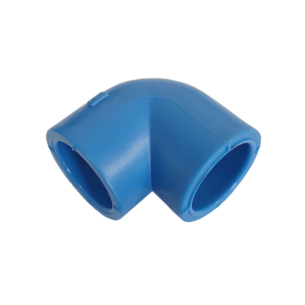 Joelho Soldável 90º 32 mm - PPR Azul (Linha TopAir / TopFusion)