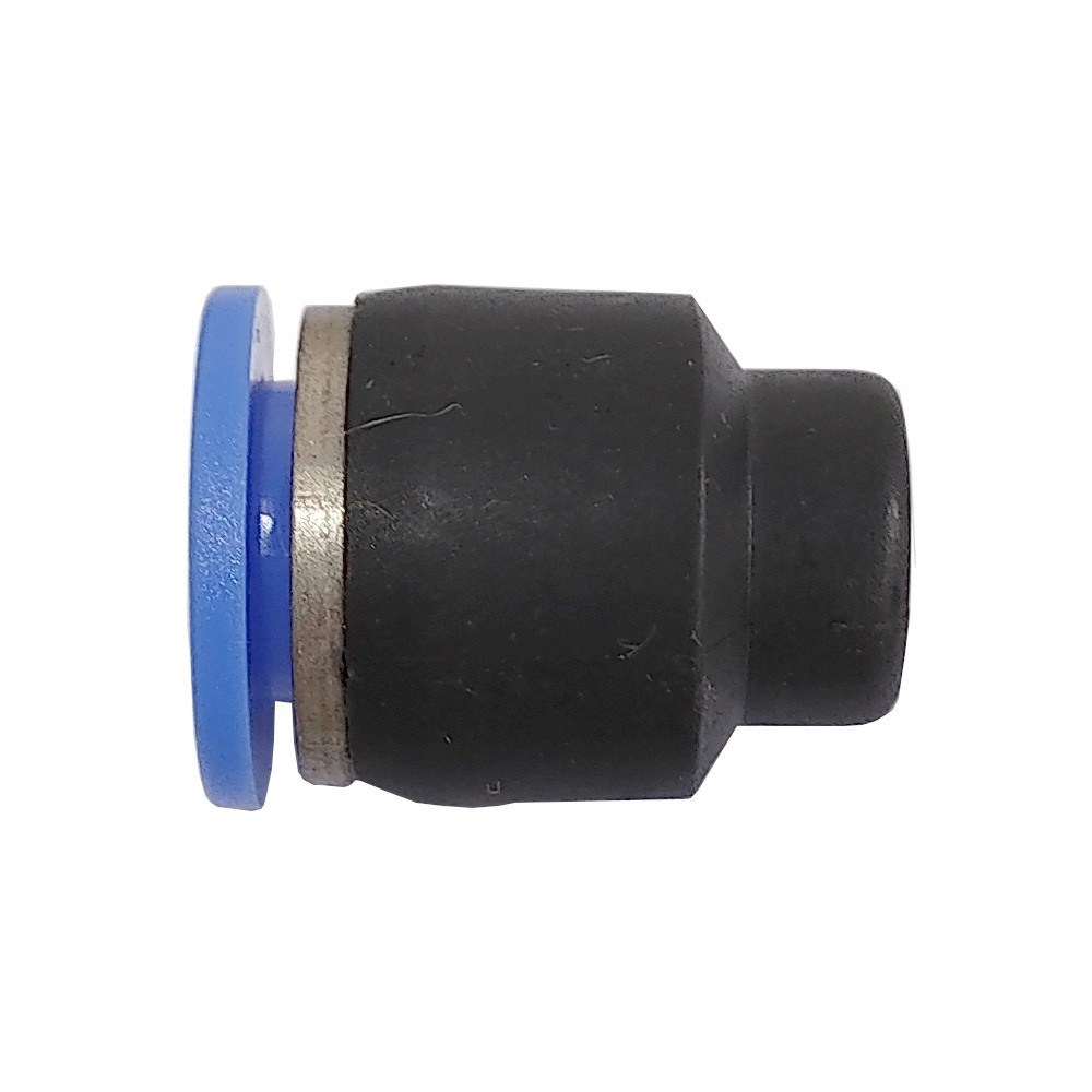 Plug Tampão Fêmea 4 mm - PPF (Conexão Pneumática Instantânea)