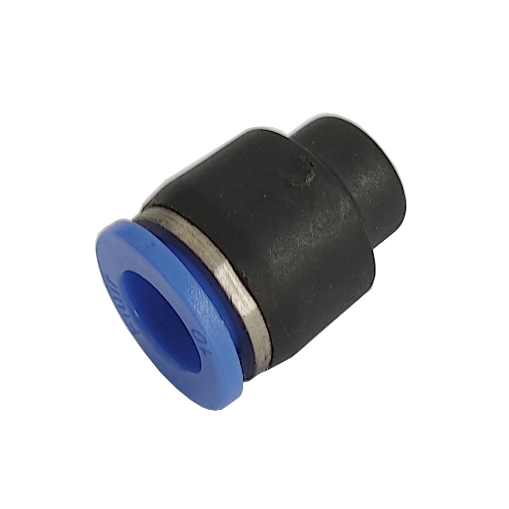Plug Tampão Fêmea 12 mm - PPF P/Mangueira (Conexão Pneumática Instantânea)