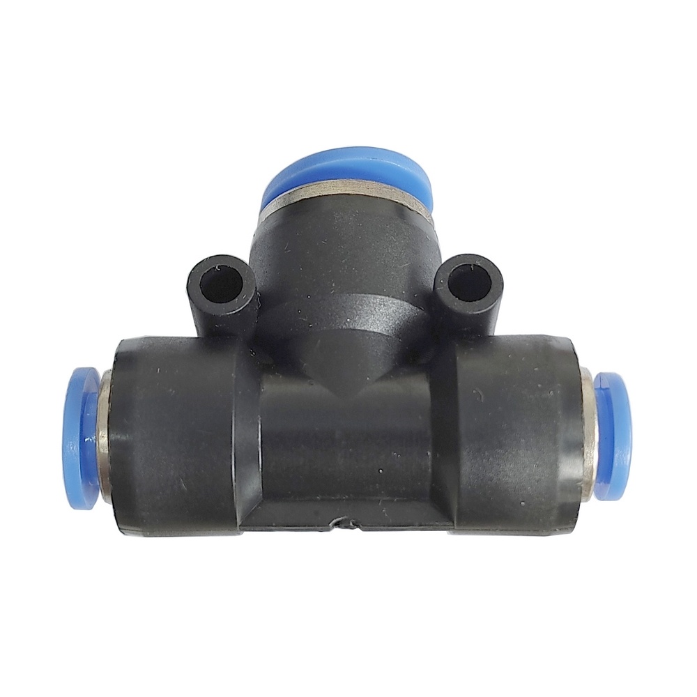 Tee Redução Tubo 4-6-4 - PTG (Conexão Pneumática Instantânea)