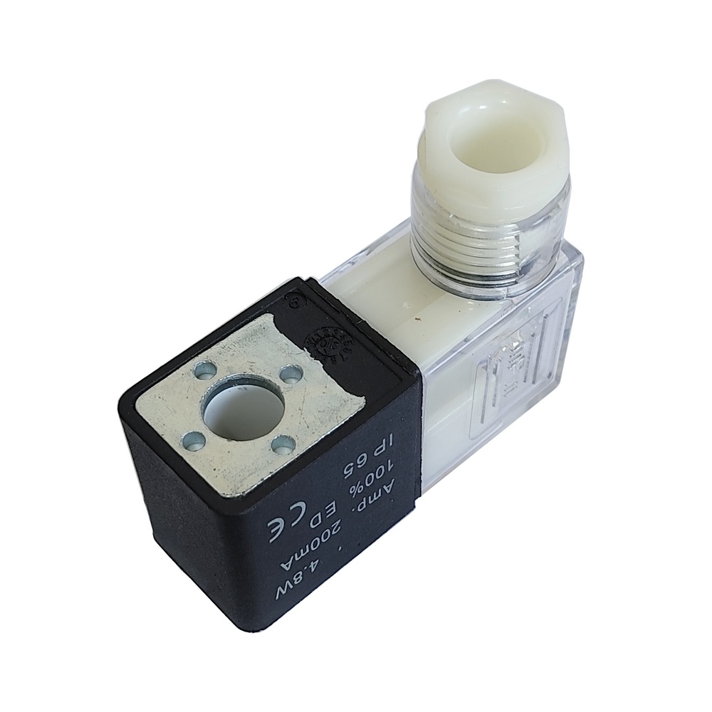 Bobina 110 VCA C/ Plug P/ Válvula Solenóide