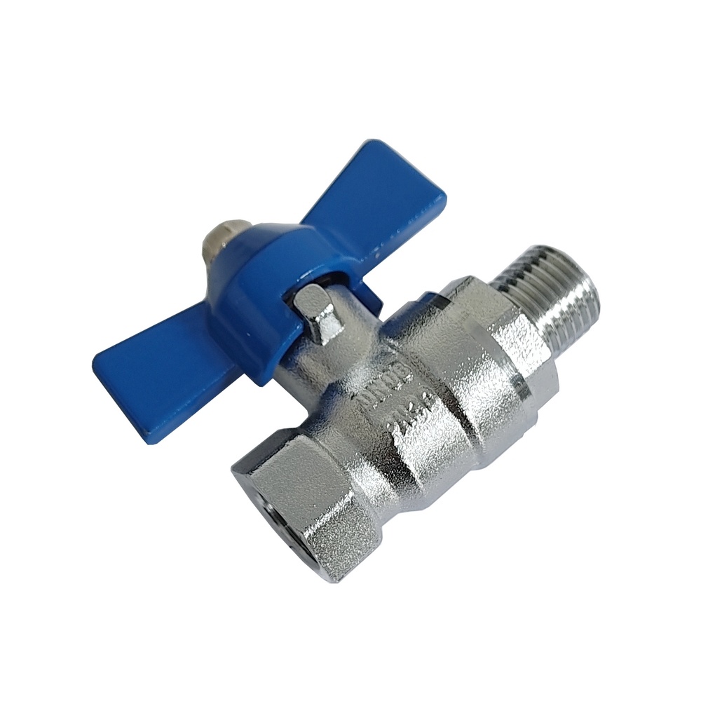 Válvula Esfera Borboleta Rosca 1/4