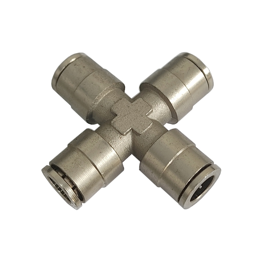 Cruzeta 6 MM - MPZA (Conexão Pneumática Metálica)
