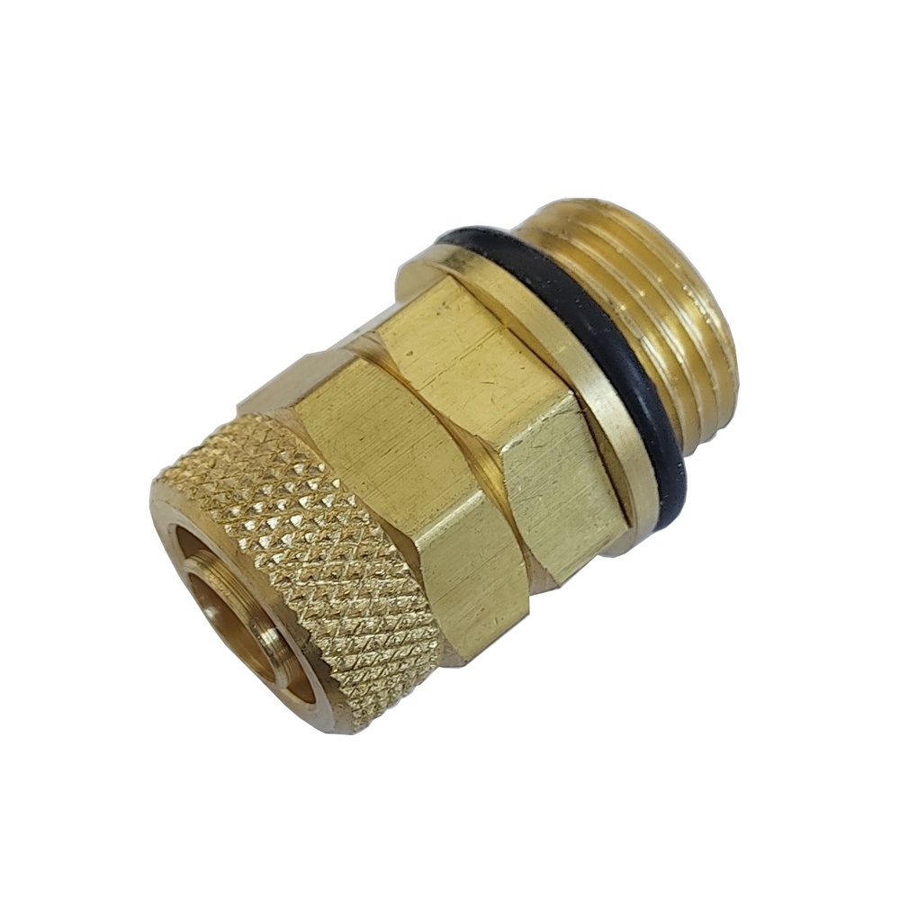 Conector Macho 6 x 1/4" BSP c/ O´ring - Linha 400 Pneumática Industrial