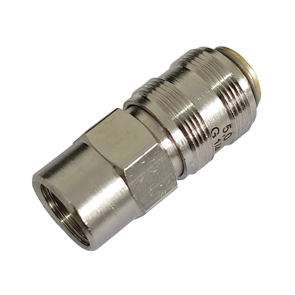 Engate Rápido 5,0 Rosca Fêmea 1/4