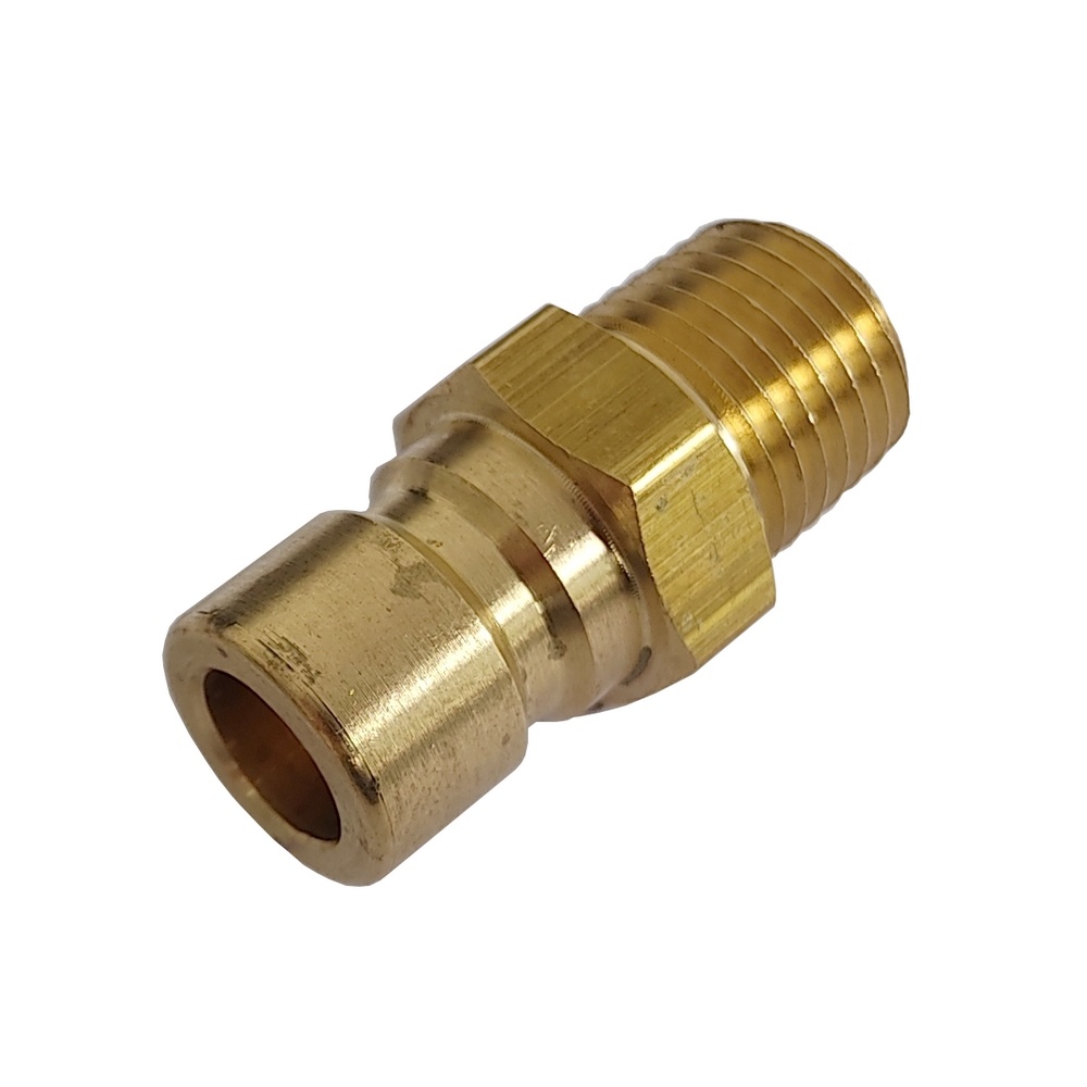 Conector 1/4" NPT Em Latão p/ Engate Rápido ERD12