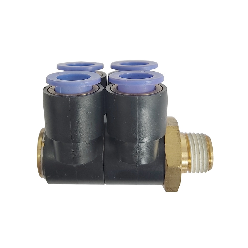 Distribuidor Múltiplo Tubo 6 mm x 1/8