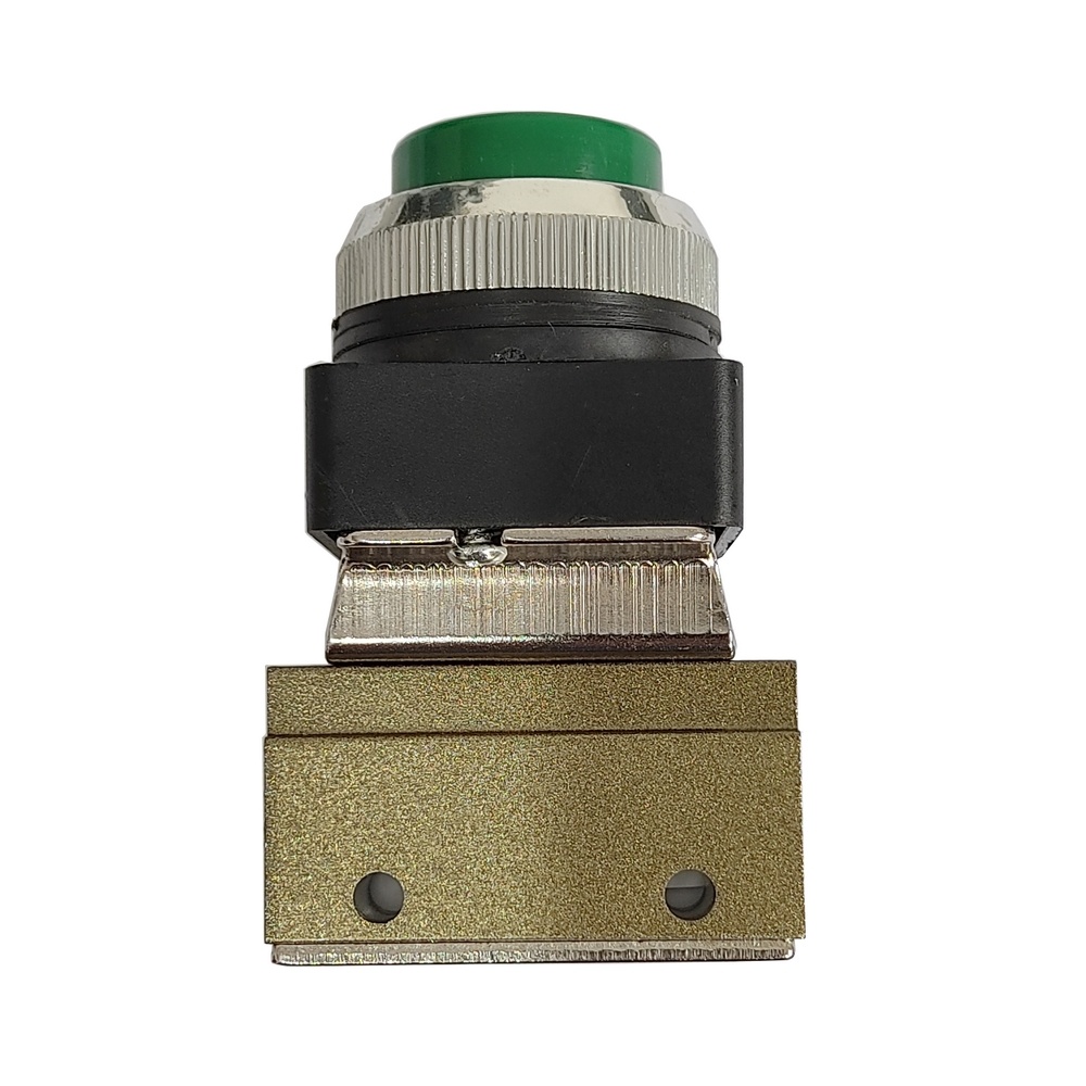 Válvula Botão Longo/Mola 1/8 3/2 vias - G321PPL