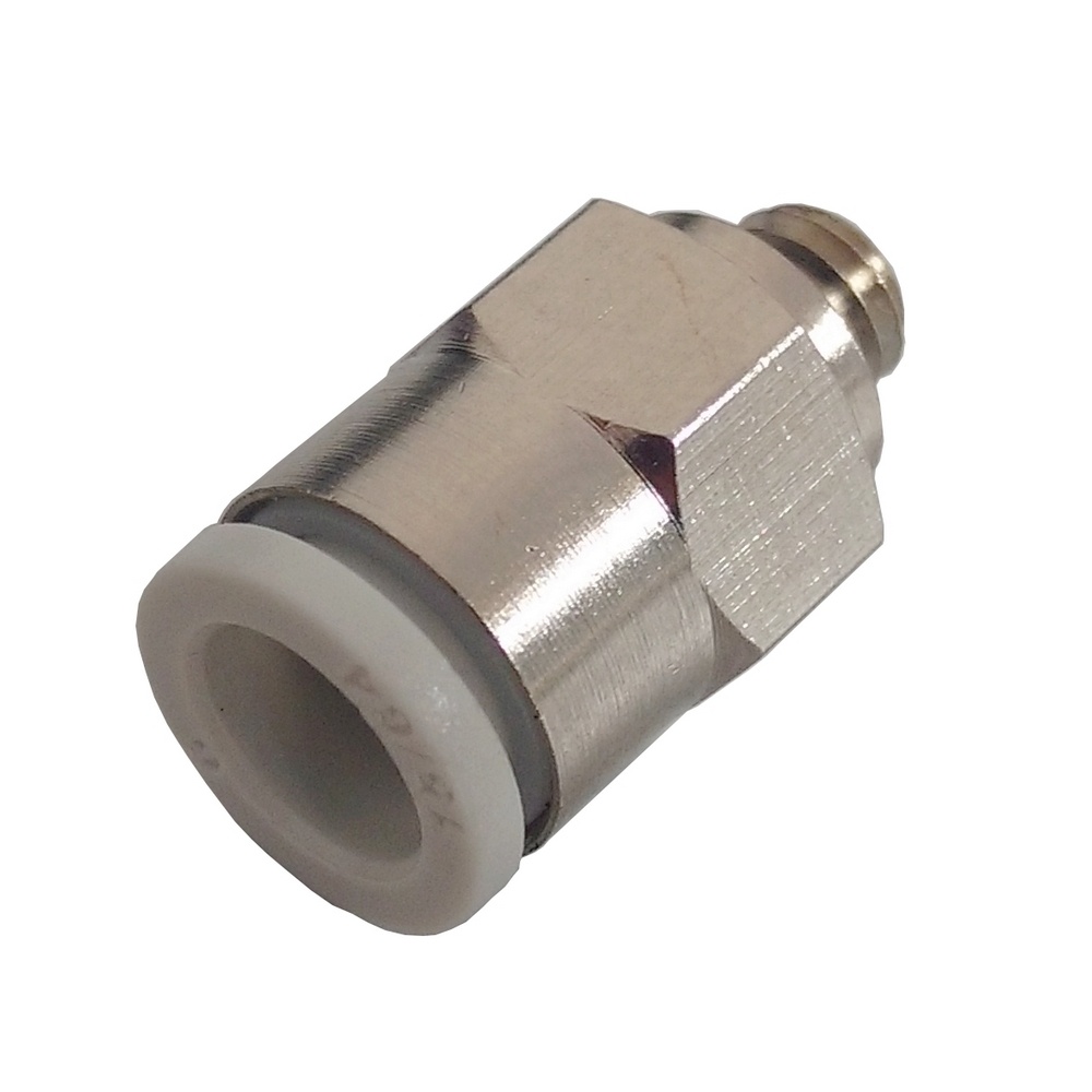 Conector Reto Compacto 4 x 1/8" BSP - PC (Conexão Instantânea Compacta).