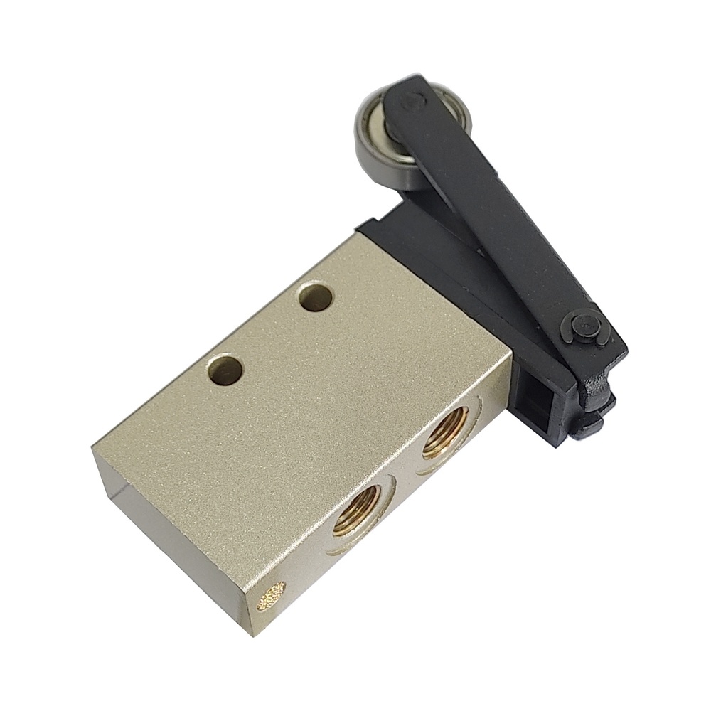 Válvula Rolete/Mola 1/8" 3/2 Vias