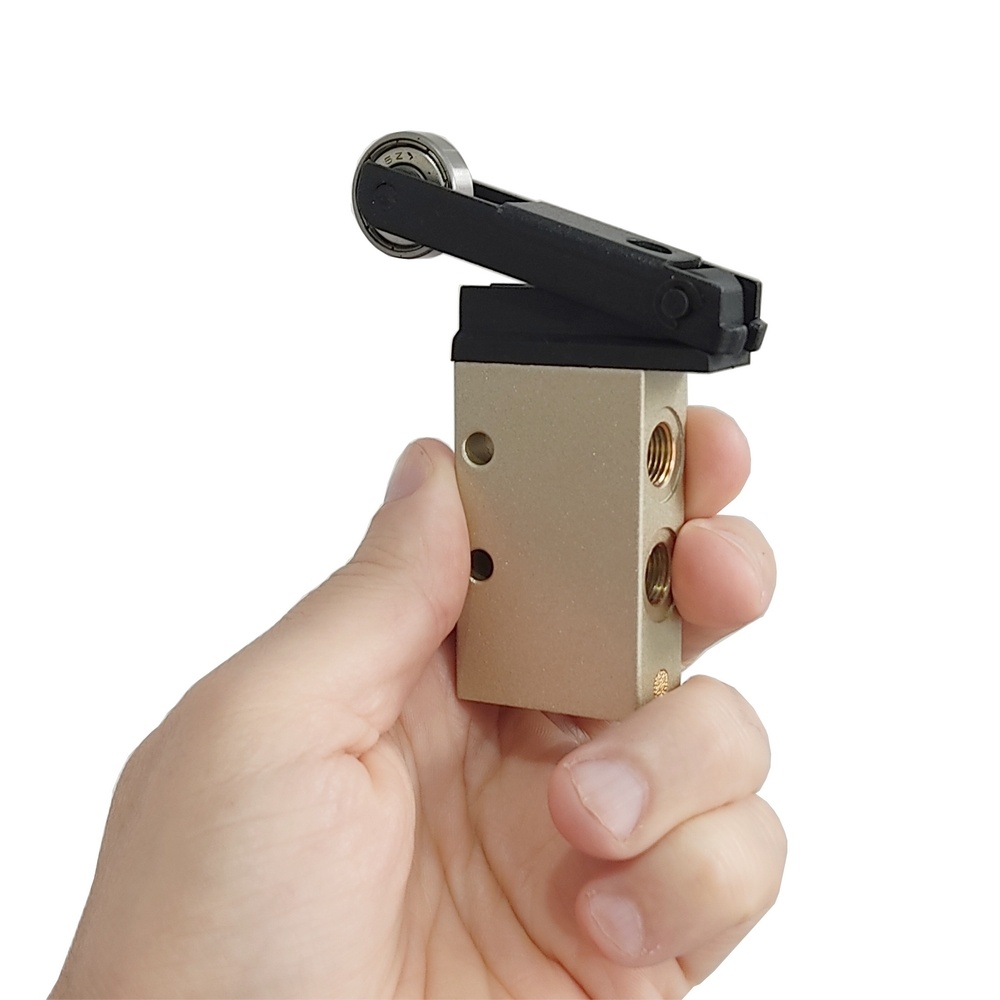 Válvula Rolete/Mola 1/8