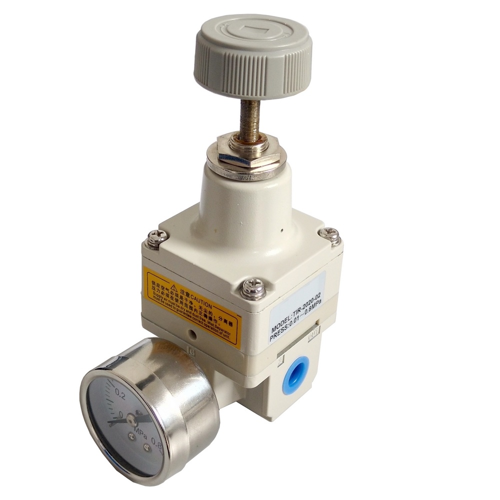 Regulador de Pressão de Precisão 1/4" BSP 0-2 KGF - Modelo TIR2000-02