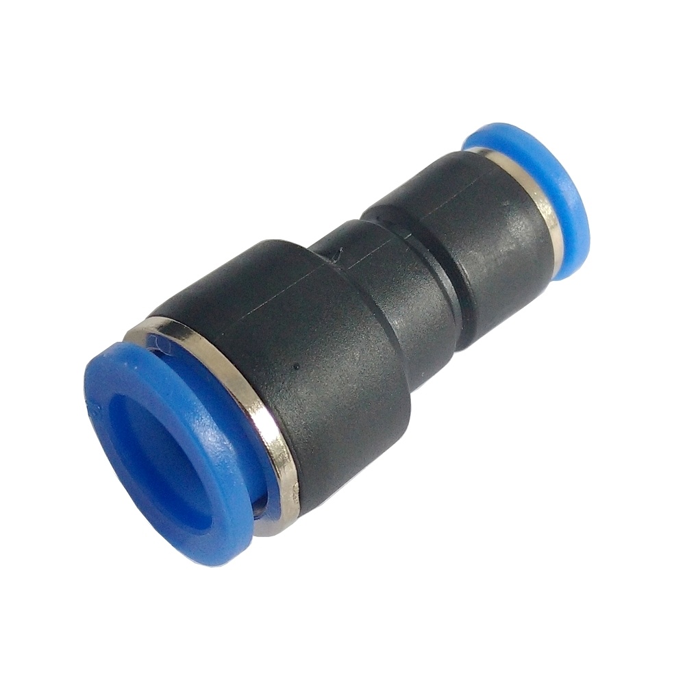 União Redução Tubo 1/4" x 3/16" - PG (Conexão Pneumática Instantânea)