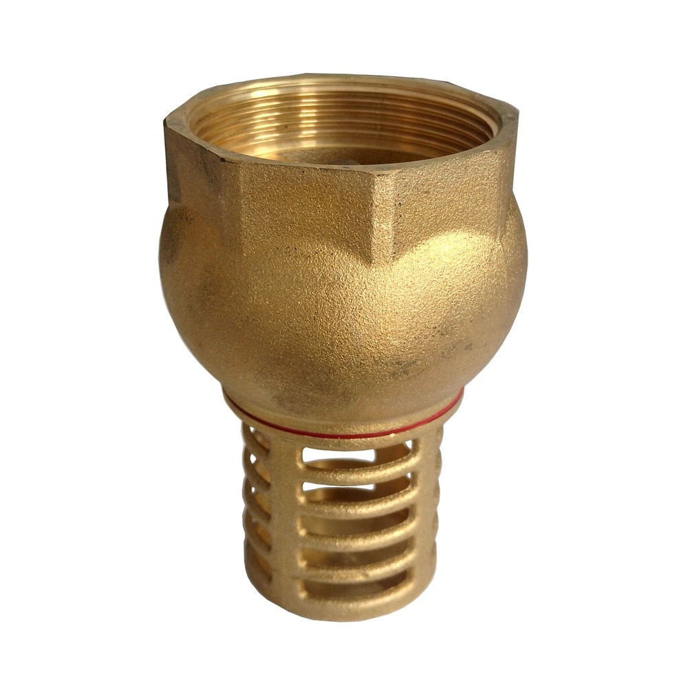 Válvula De Retenção Fundo de Poço 1.1/4" (De Pé) - Latão