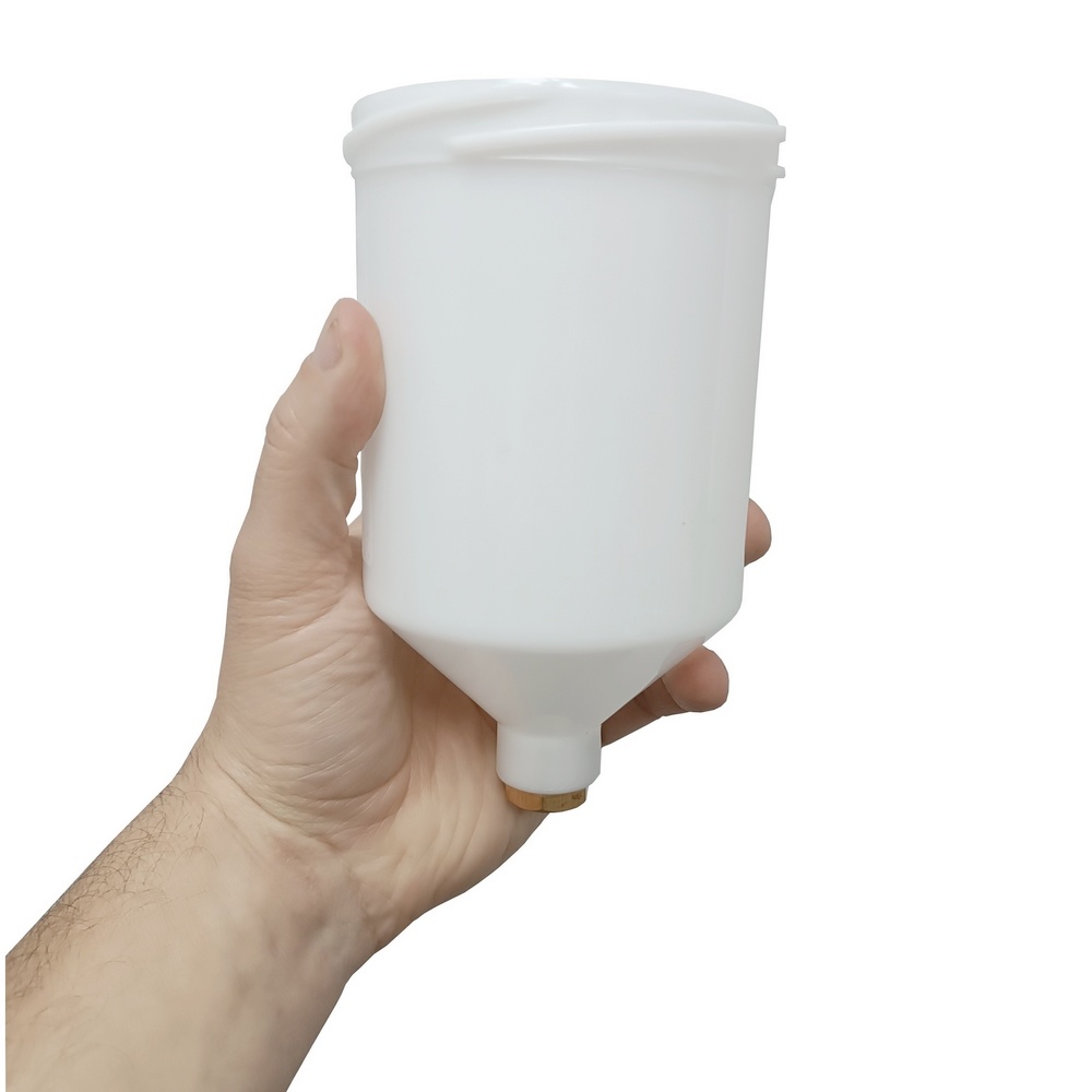Caneca 600 ML Rosca Fêmea s/ Tampa p/ Pistola de Pintura BC75