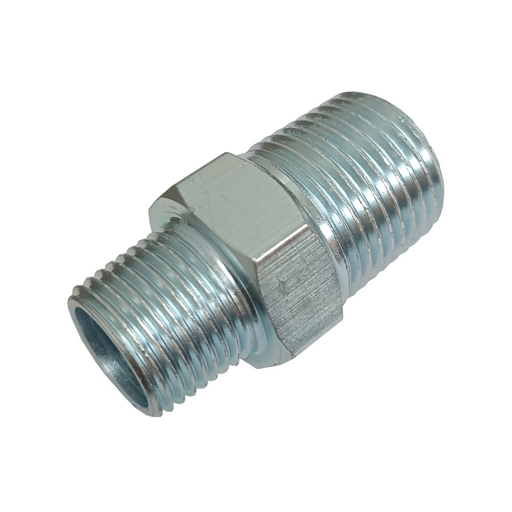 Niple de Redução 1/4" x 1/8" NPT em Alumínio